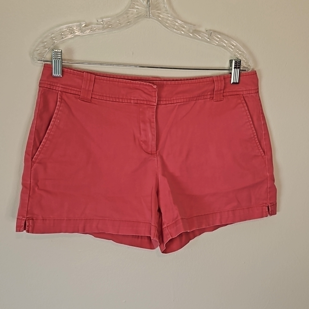 New York & Co. Hampton Shorts Salmon Size 6